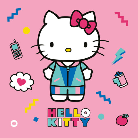 Poznámkový kalendář Hello Kitty  2027, 30 x 30 cm