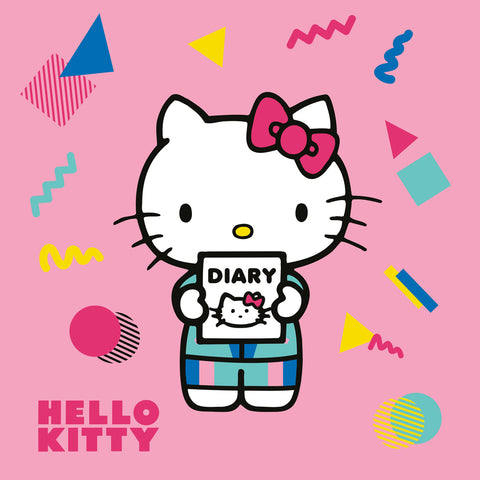 Poznámkový kalendář Hello Kitty  2027, 30 x 30 cm