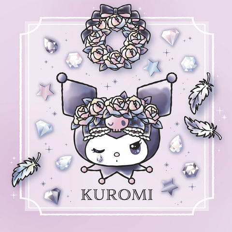Poznámkový kalendář Kuromi  2027, 30 x 30 cm