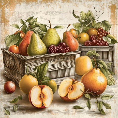 Poznámkový kalendář Farmářské trhy 2027, PLASTIC FREE, 30 x 30 cm