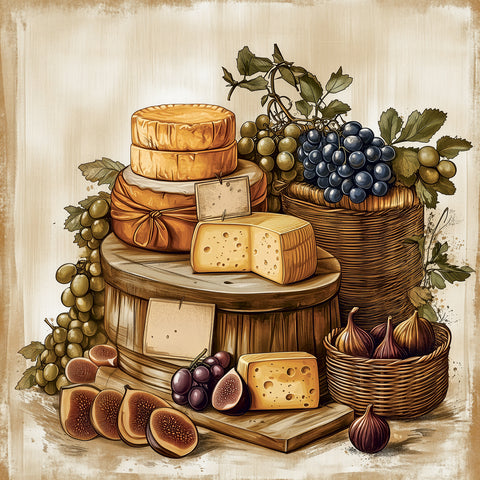 Poznámkový kalendář Farmářské trhy 2027, PLASTIC FREE, 30 x 30 cm