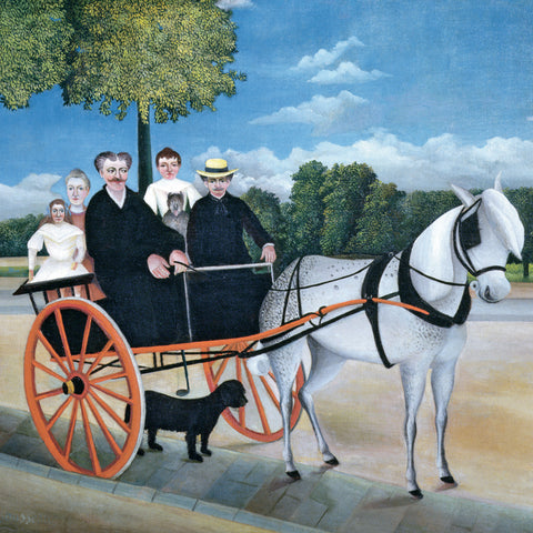 Poznámkový kalendář Henri Rousseau 2027, 30 x 30 cm