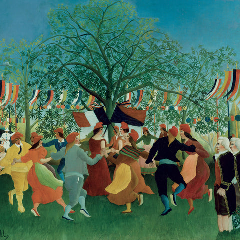 Poznámkový kalendář Henri Rousseau 2027, 30 x 30 cm