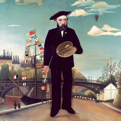 Poznámkový kalendář Henri Rousseau 2027, 30 x 30 cm