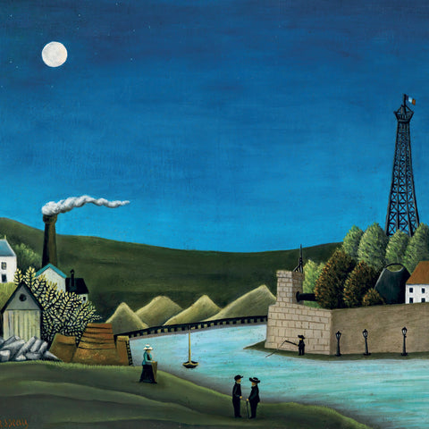 Poznámkový kalendář Henri Rousseau 2027, 30 x 30 cm