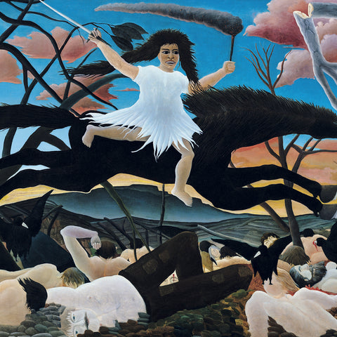 Poznámkový kalendář Henri Rousseau 2027, 30 x 30 cm