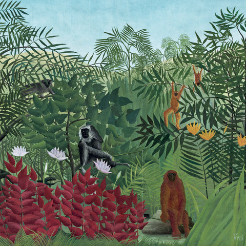 Poznámkový kalendář Henri Rousseau 2027, 30 x 30 cm