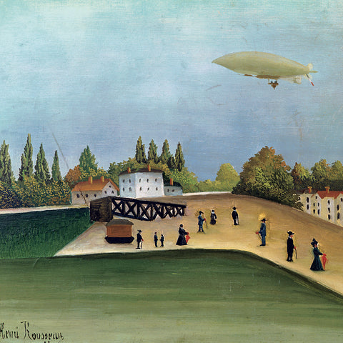 Poznámkový kalendář Henri Rousseau 2027, 30 x 30 cm