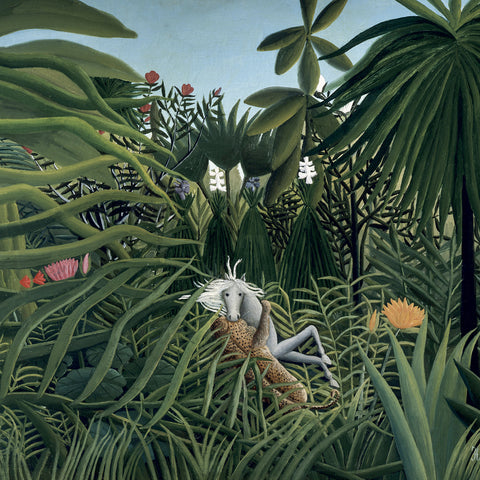 Poznámkový kalendář Henri Rousseau 2027, 30 x 30 cm