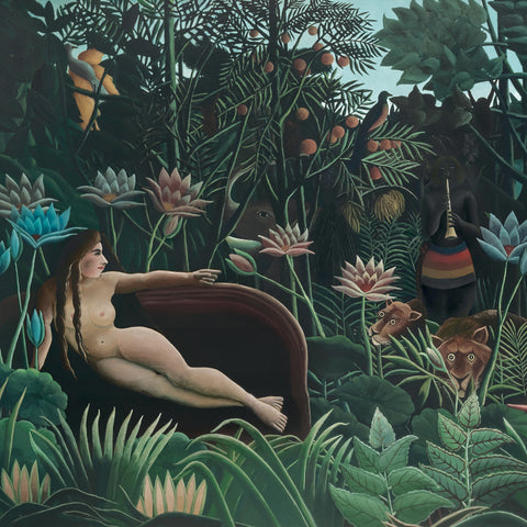 Poznámkový kalendář Henri Rousseau 2027, 30 x 30 cm