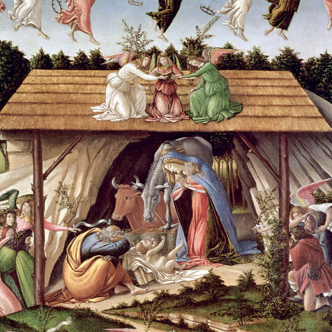Poznámkový kalendář Sandro Botticelli 2027, 30 x 30 cm