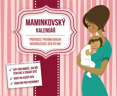 Maminkovský kalendář, 13,5 x 11 cm